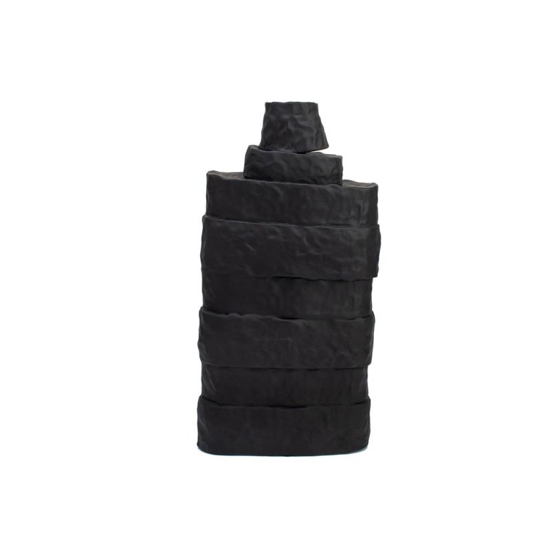 Girton Vase - Large - Black