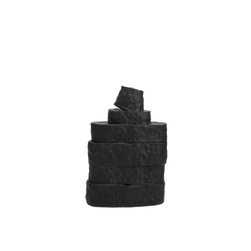 Girton Vase - Small - Black