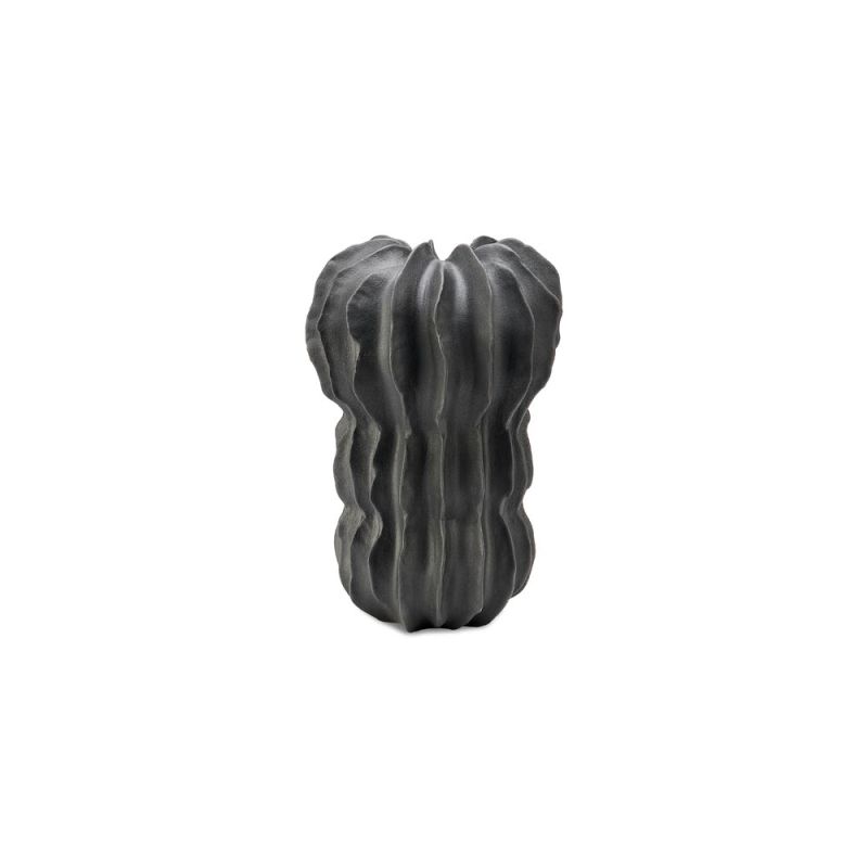 Latero Ceramic Vase - Dark Grey