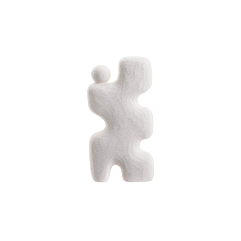 Zion Ceramic Sculpture - White