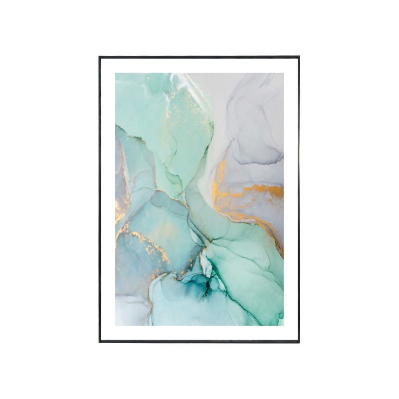 Aqua Vermeil Print