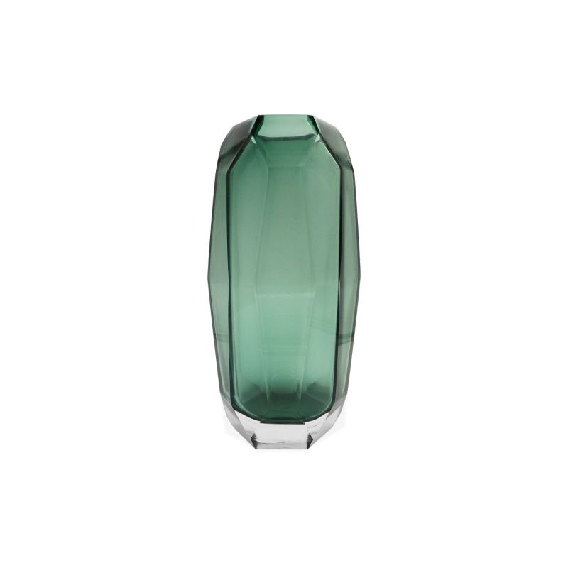 Emerald Glass Vase Green - Large