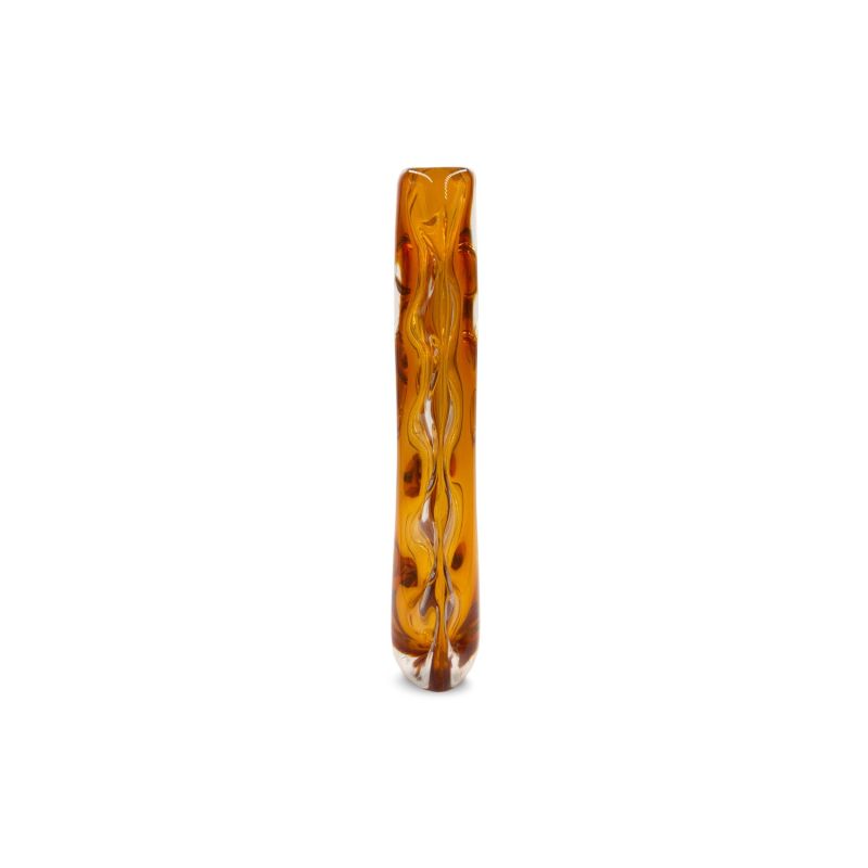 Astell Crystal Amber Vase - Large