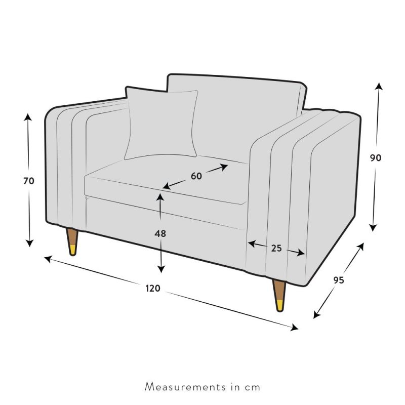 Edgar Sofa Love Seat Sweetpea & Willow