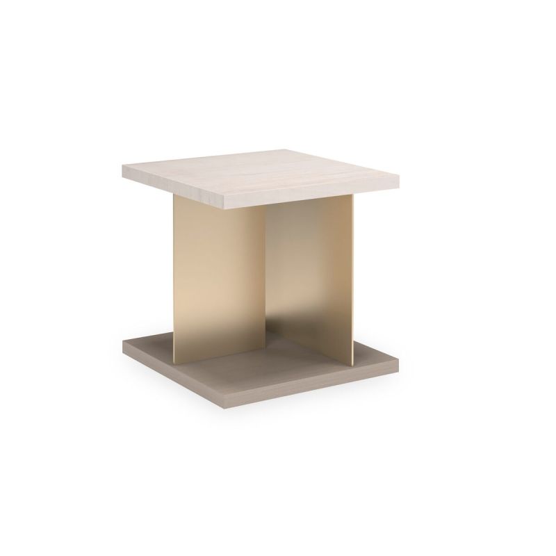 Discover the elegant Cape Verde End Table from Caracole, featuring a light finish that enhances any decor with its stylish design and timeless charm.