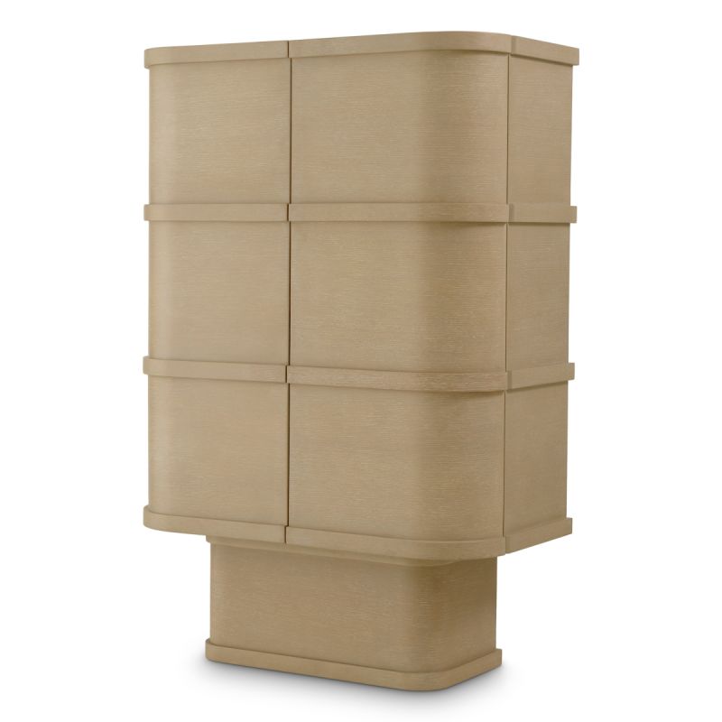 Cabana Bar Cabinet - Washed Oak
