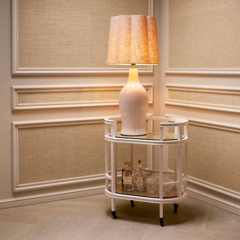 Beatriz Table Lamp - White
