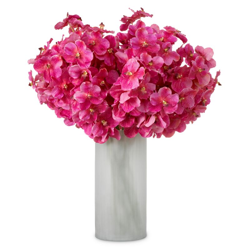 Real Touch Bouquet of Vanda Orchids - 24 pcs - Pink