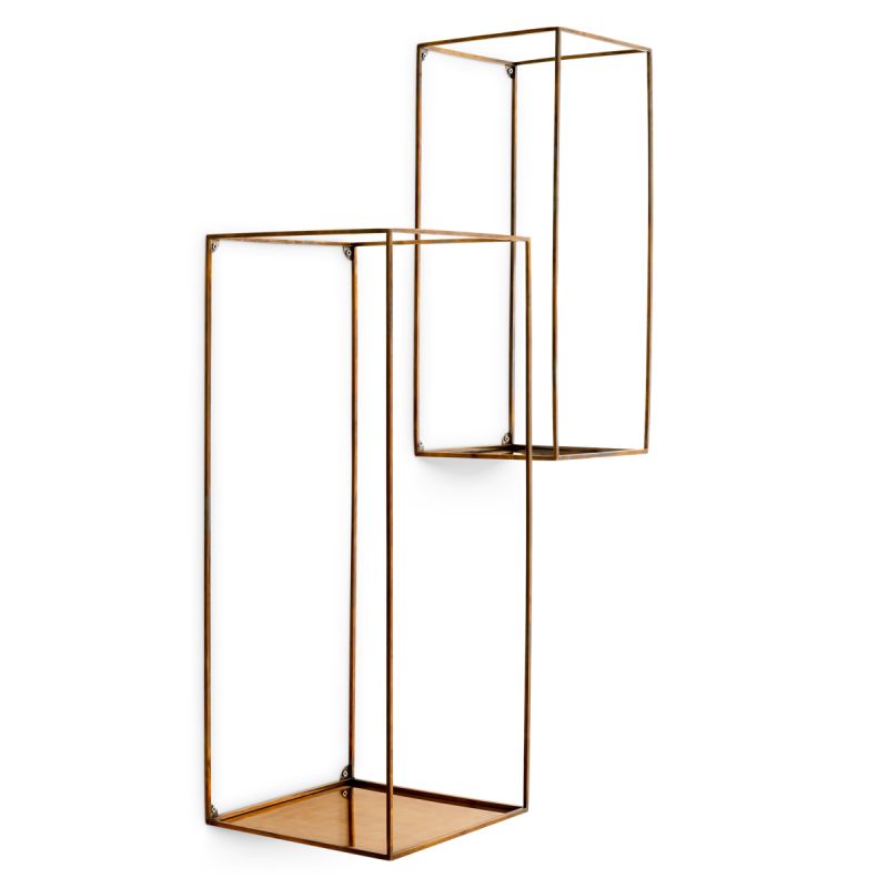 Deco Wall Rack - Rectangular - Set of 2