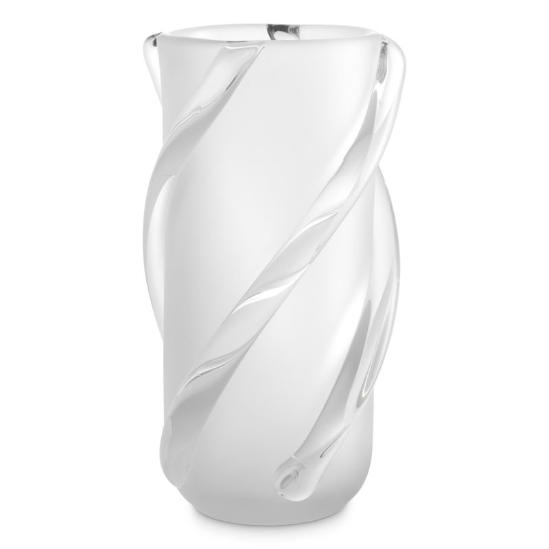 Celestino Vase - L - Frosted White