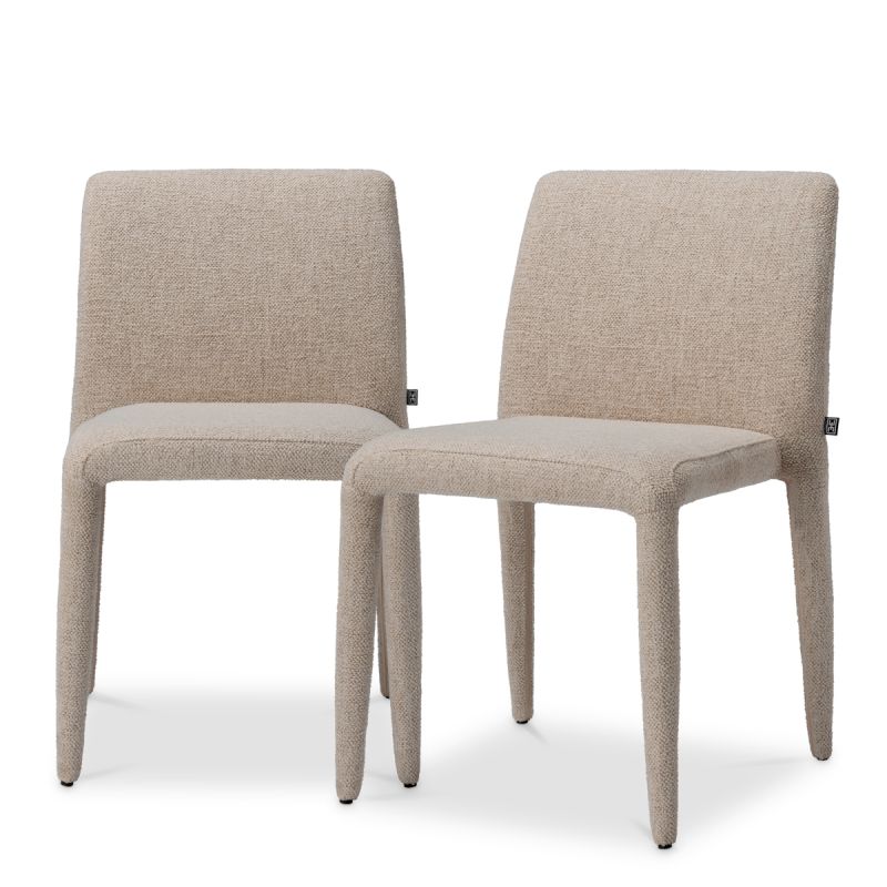 Leiza Dining Chair - Set of 2 - Renato Off-White