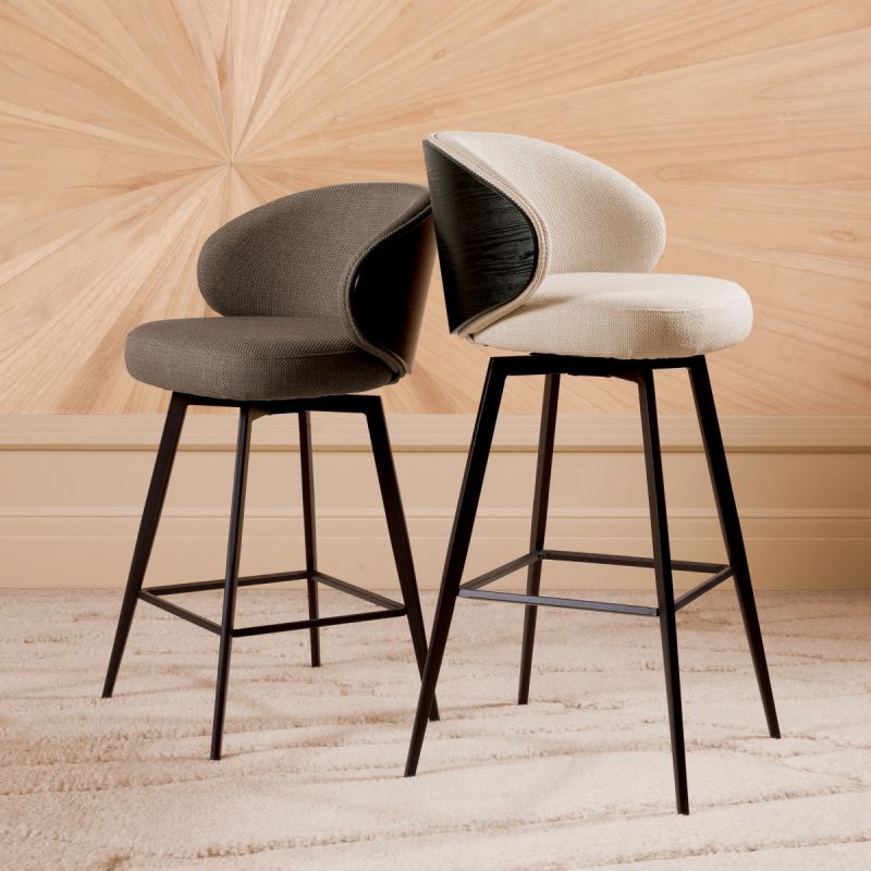 Camerota Bar Stool - Scalea Grey