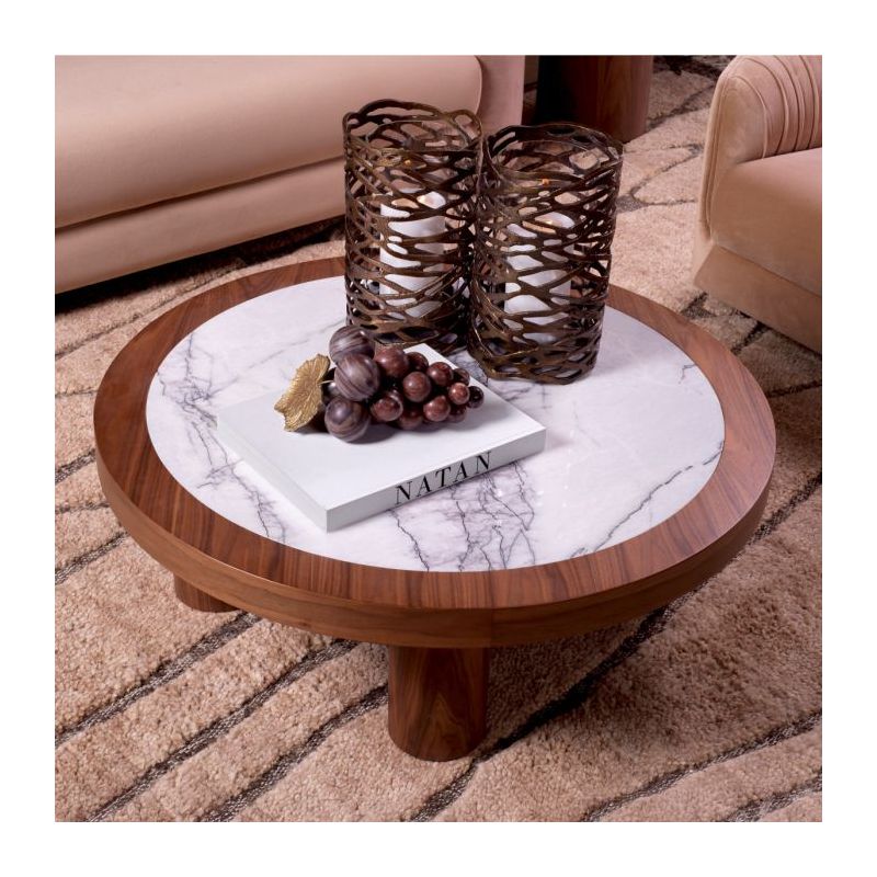 Presedio Coffee Table - Walnut