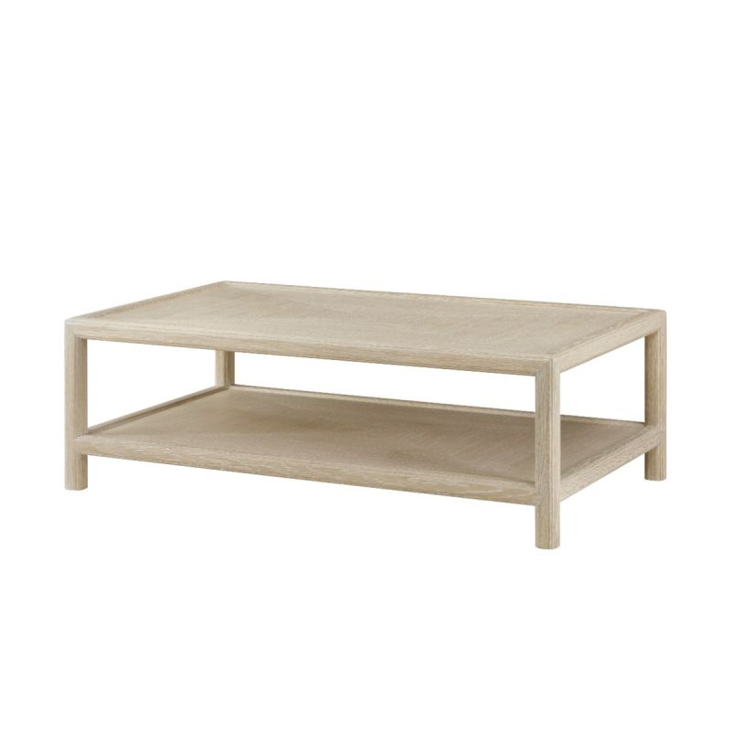 Montauk Rectangular Coffee Table - Light