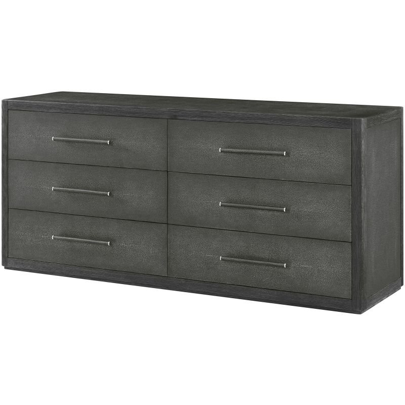 Maxwell 6-drawer Dresser - Dark