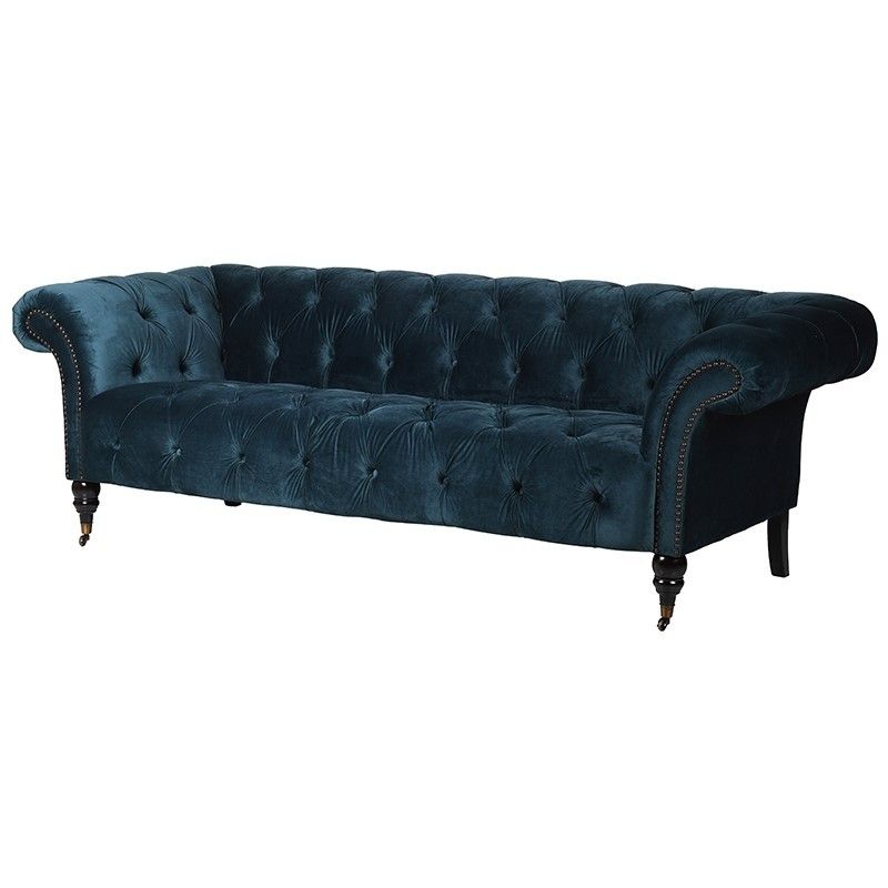 Mila Buttoned Sofa