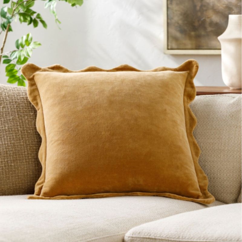 Discover the Effervescent Woven Cushion in vibrant mustard. Perfect for adding a pop of colour and comfort to any space in your home!