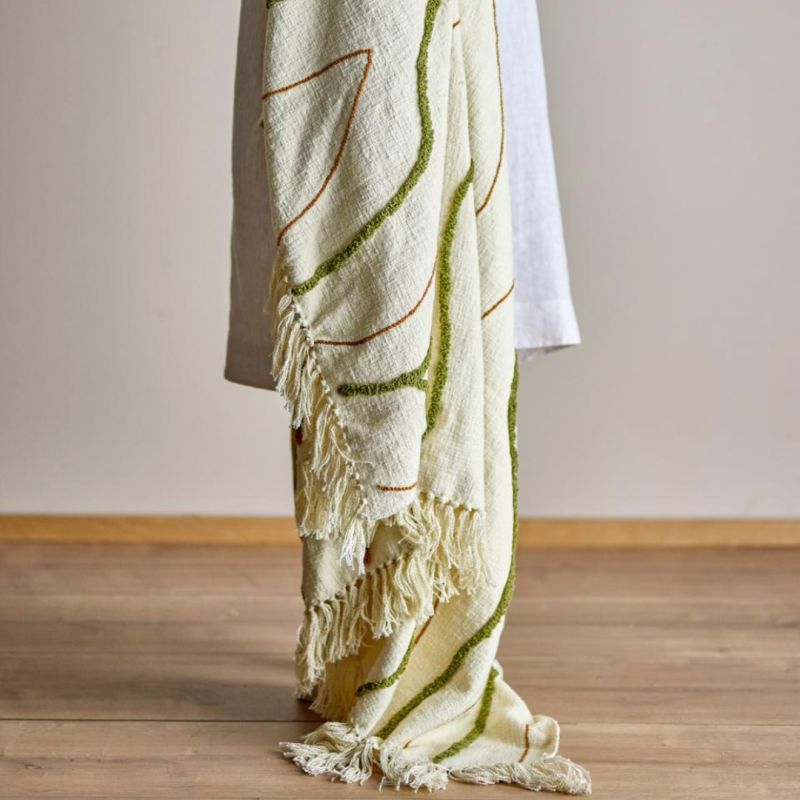 Cosy up with the Osasio Throw, a stylish blend of softness and warmth. Perfect for adding comfort and elegance to any space.