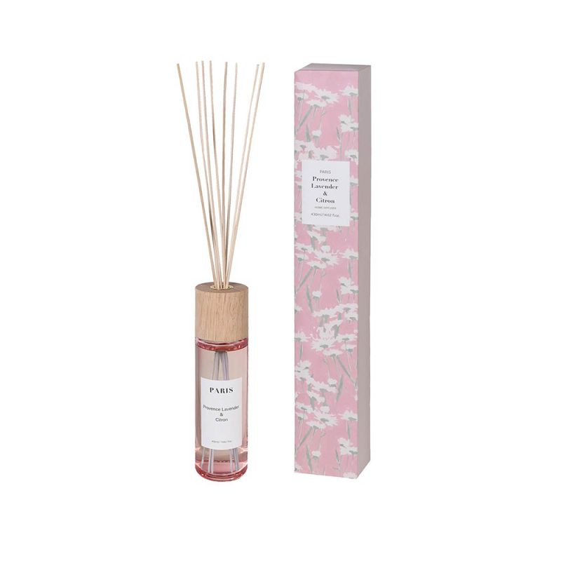 exquisite diffuser features a stunning design and a refreshing scent of Parisian romance