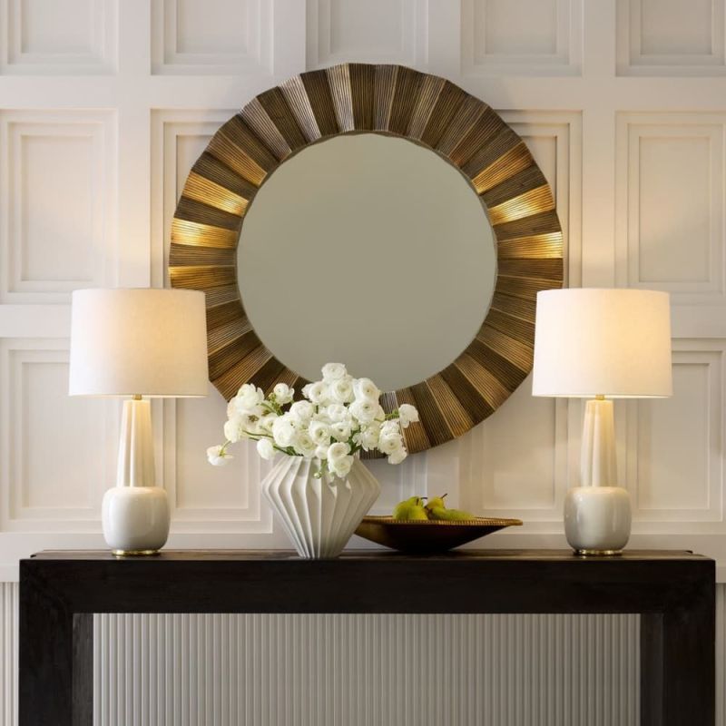 Illuminate your space with the Arlington Side Lamp, featuring a sleek design and warm glow—perfect for adding style and ambiance to any room.