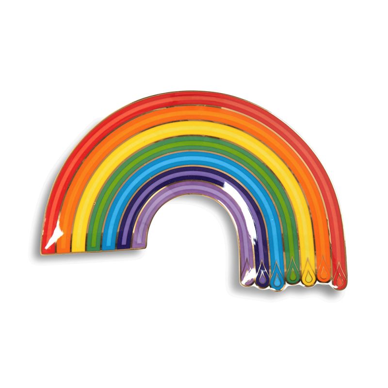 Jonathan Adler Dripping Rainbow Trinket Tray