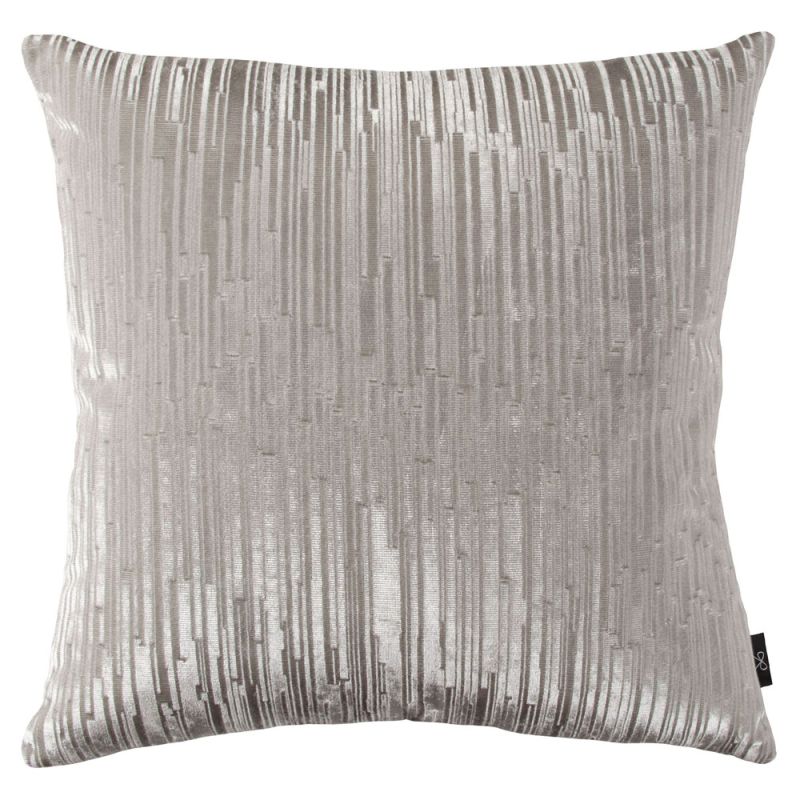 Black Edition Lixier Cushion - Silver