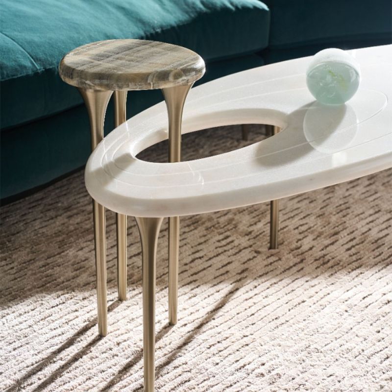 Discover the Resonance Coffee Table by Caracole, where modern elegance meets timeless design—perfect for enhancing any living space.