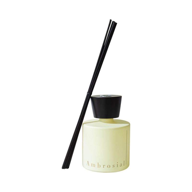 Cream glass reed diffuser