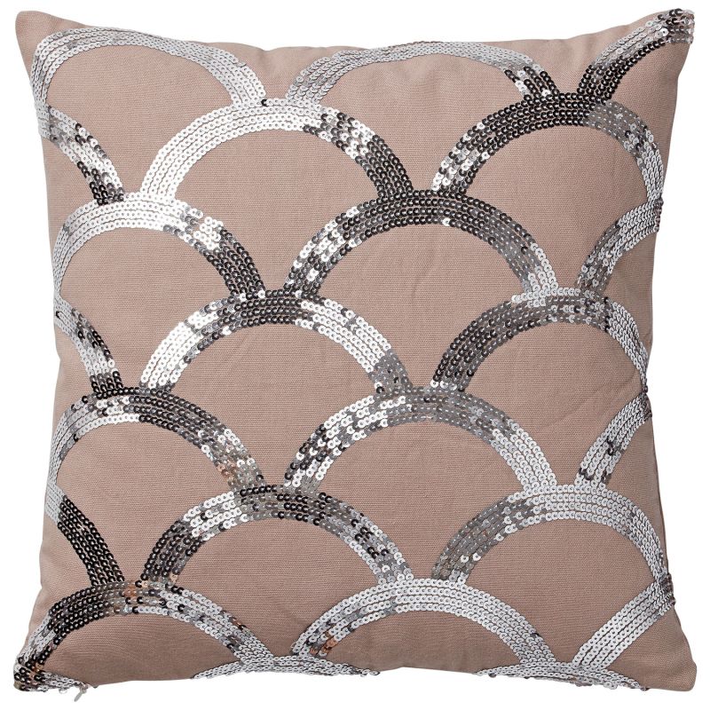 Clearance Lene Bjerre Sequinsia Cushion - Fish Scale 