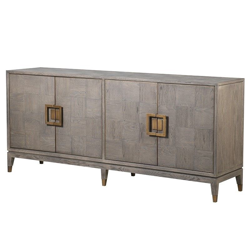 Pascal 4-Door Sideboard - Brown