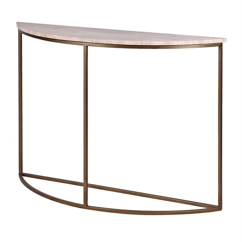 Elodie Travertine Console