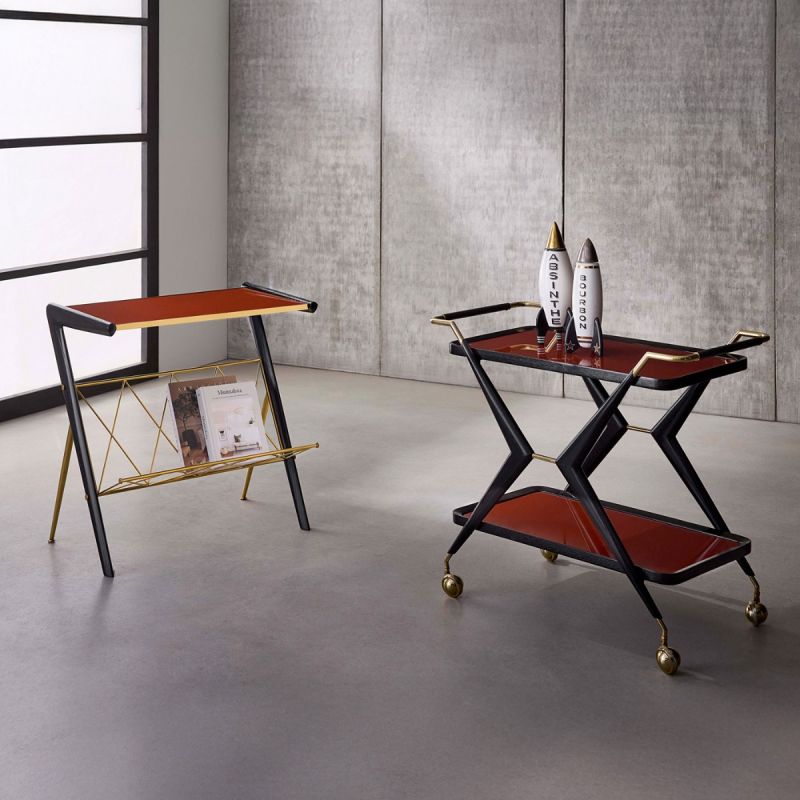 Elevate your space with the Trocadero Side Table, featuring a sleek design and versatile style. Perfect for any room's decor.