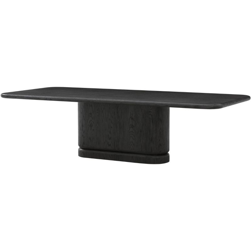Luna Rectangle Dining Table - Dark