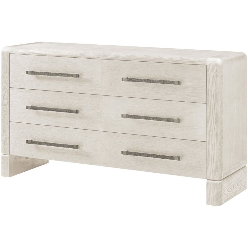Luna 6-drawer Dresser - Light