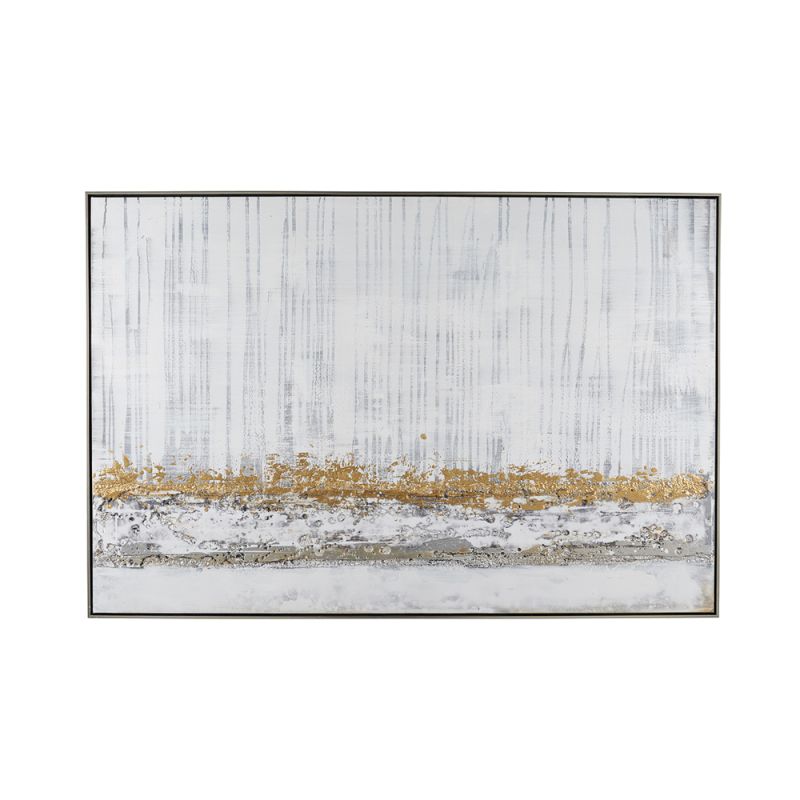 A beautifully serene wall handpainted art piece