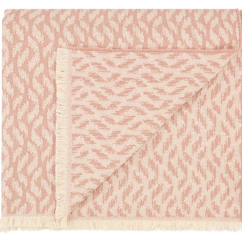 Cozy up with the Villa Nova Arden Throw in Sundown. Lightweight, stylish, and perfect for adding a touch of warmth and elegance to any space.