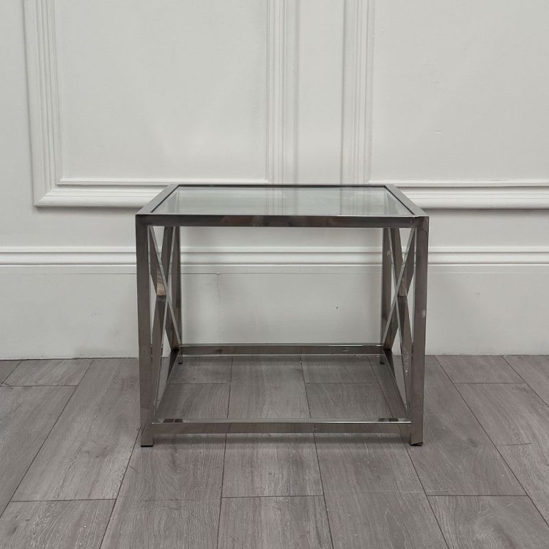 Elevate your space with the Acier Side Table, featuring a sleek design and durable materials. Perfect for any modern decor.