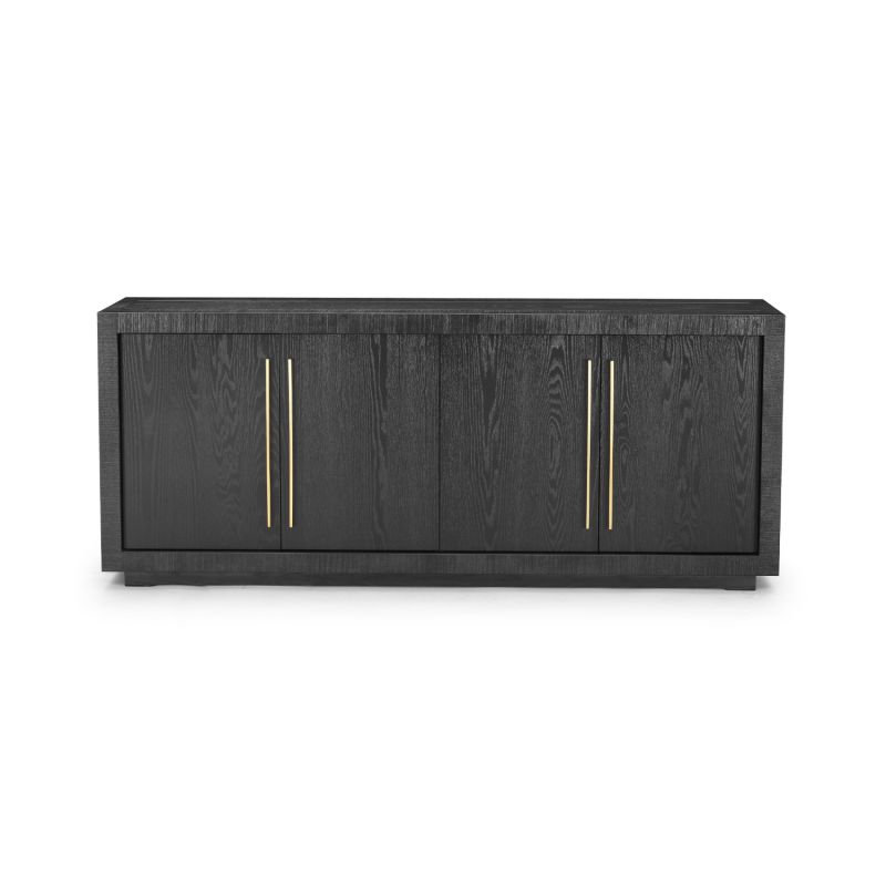 Kent Sideboard - Wenge Oak/Brass Handles