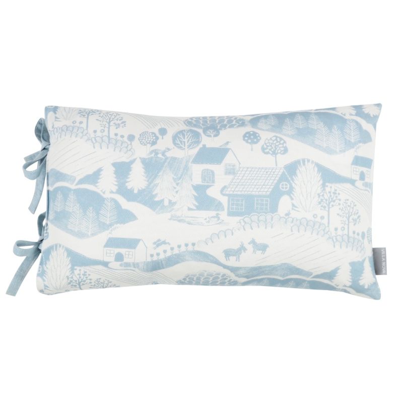 Discover the Villa Nova Far, Far Away Cushion in Fjord. A stylish, cozy accent that enhances any space with its serene, nature-inspired design.