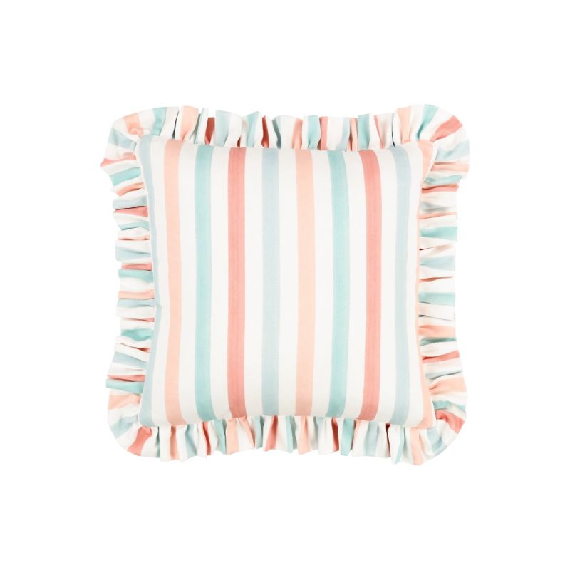 Add a touch of whimsy to your decor with the Villa Nova Candy Cane Cushion in Sorbet. Soft, stylish, and perfect for any festive setting!