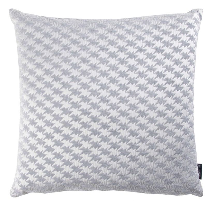 Kirkby Design x Eley Kishimoto 'Zig Zag Birds' Cushion - Gris