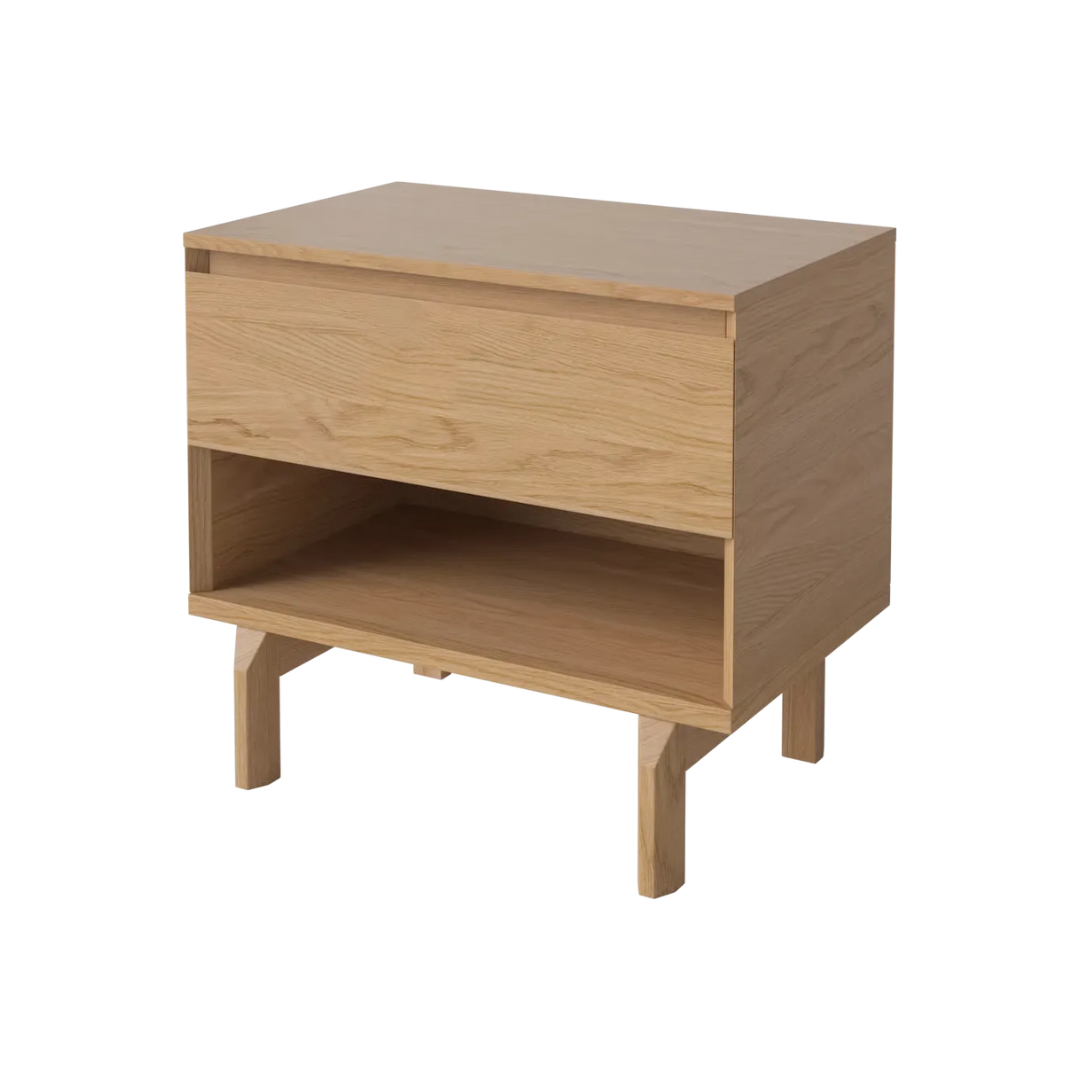 Daia Bedside Table - Oiled Oak