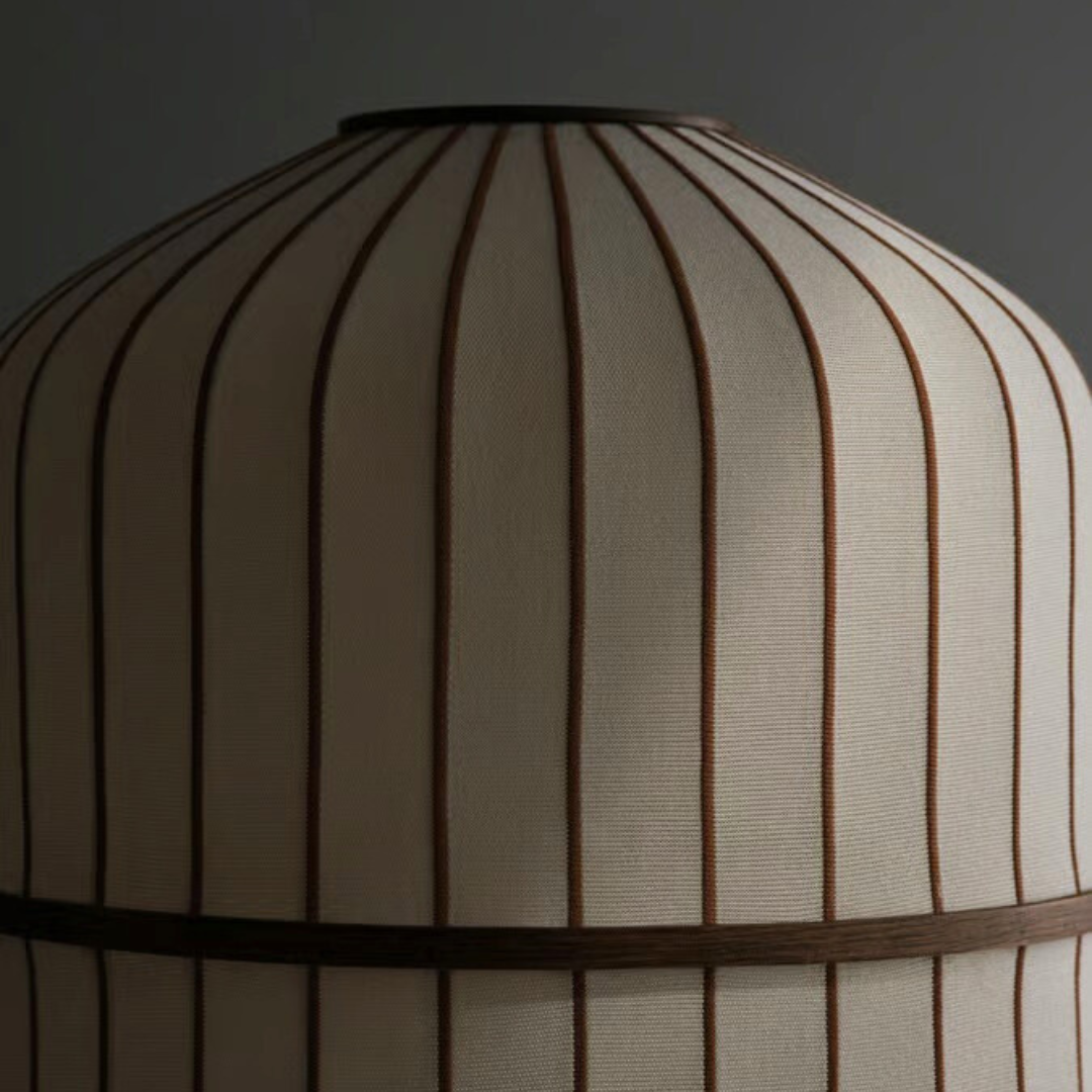 Lucén Floor Lamp - Cylinder - Oiled Oak
