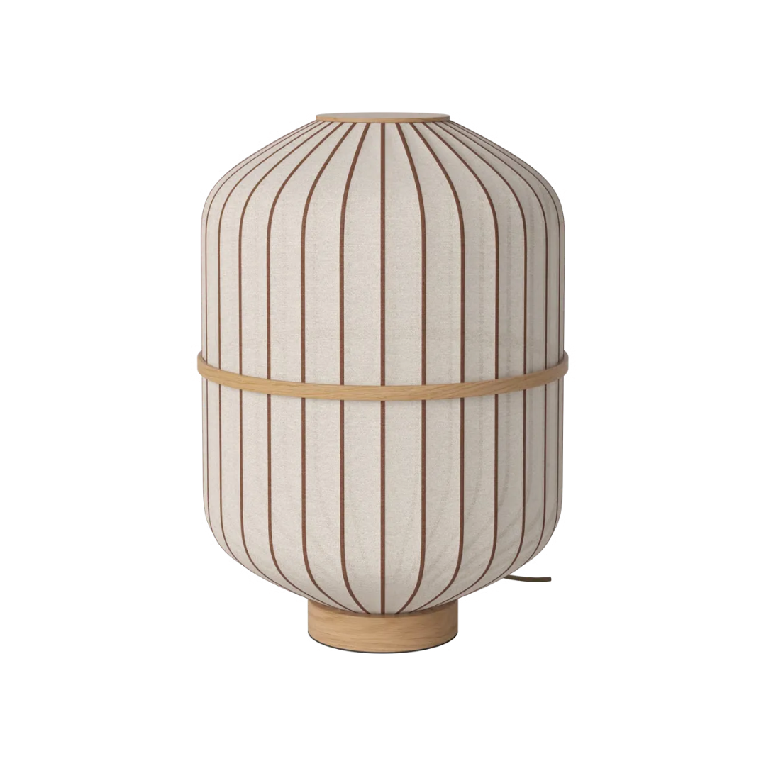 Lucén Floor Lamp - Cylinder - Oiled Oak