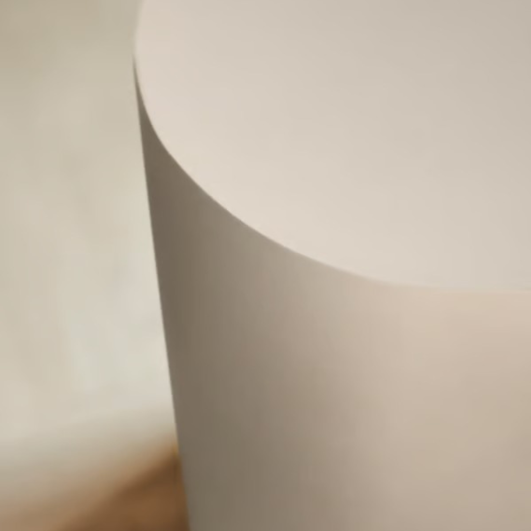 Acorn Floor Lamp - Matt Grey & Ivory