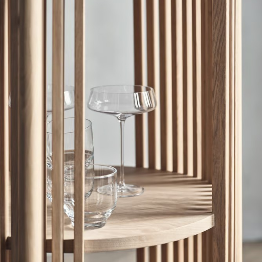 Story Bar Table - White Pigmented Oiled Oak