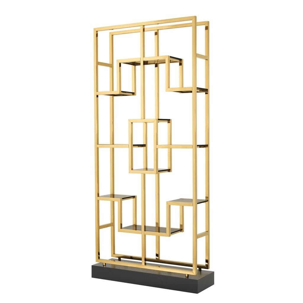 Gold and glass display unit new arrivals