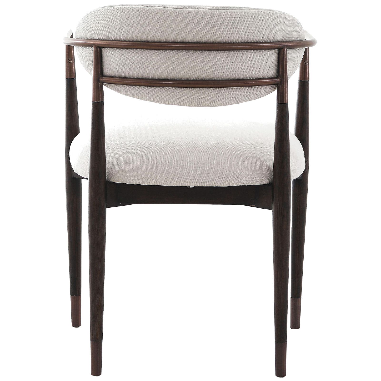 Soho Dining Chair - Walnut & Bronze