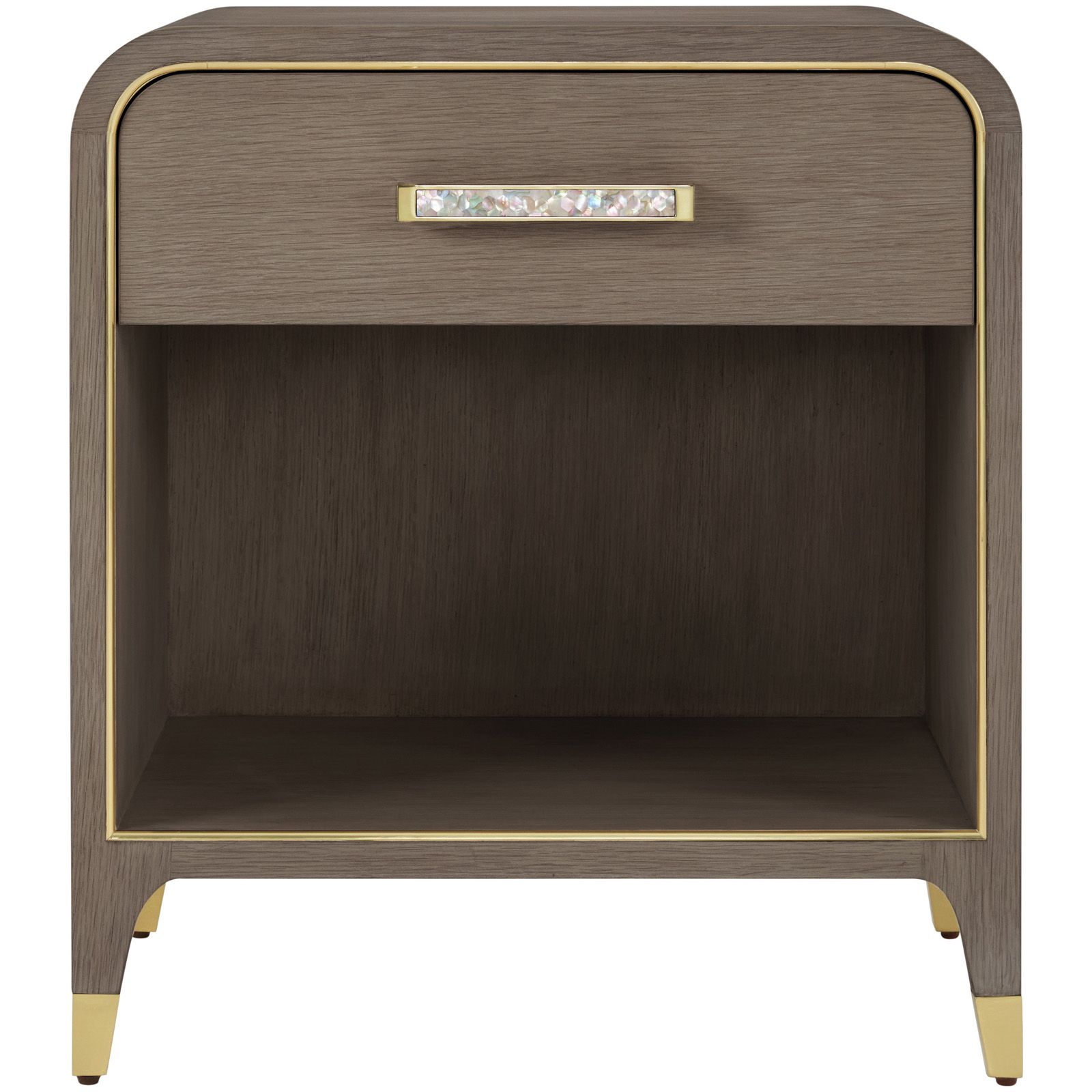 Judith Leiber Bedside Table - Dark