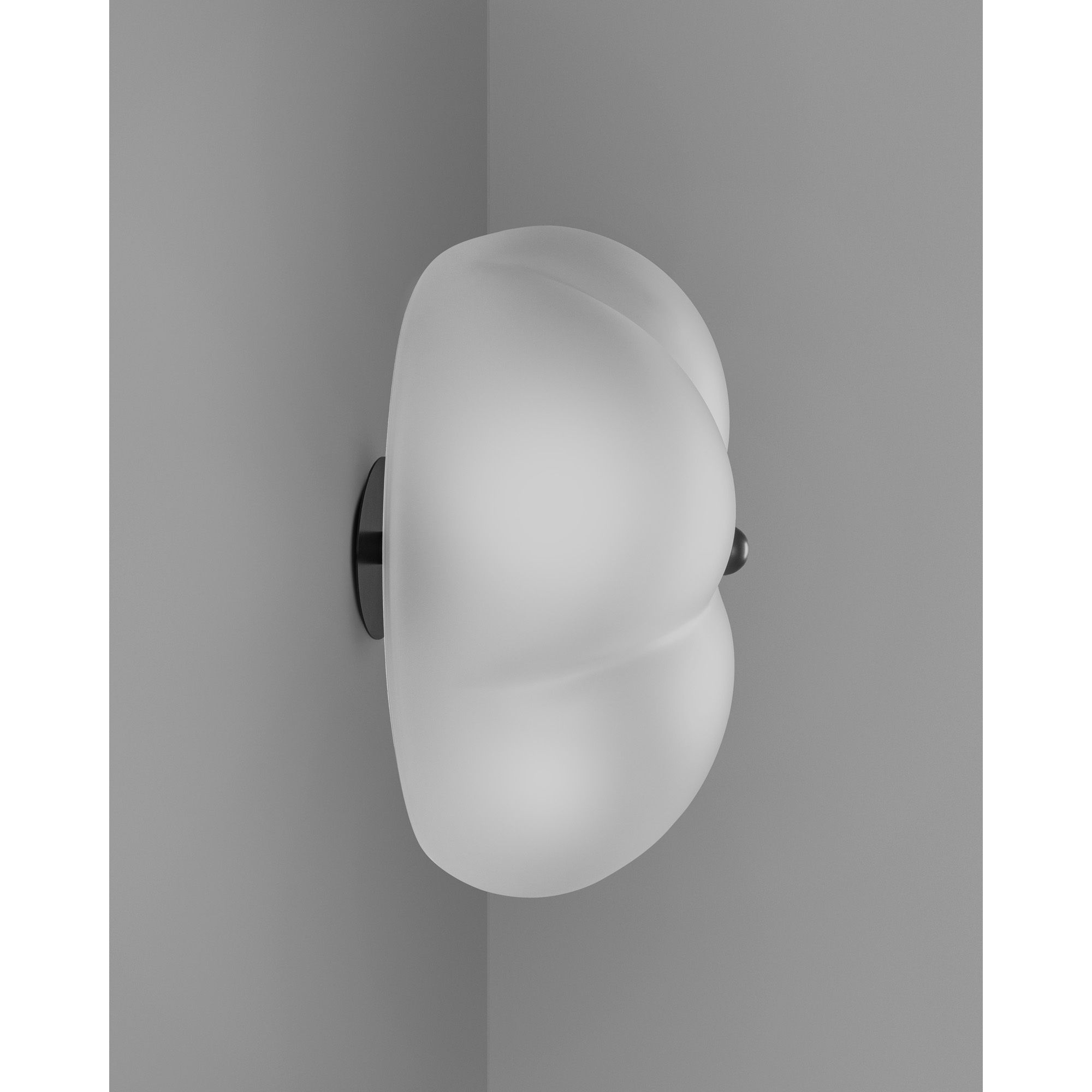 Hana Flush Mount - Gunmetal